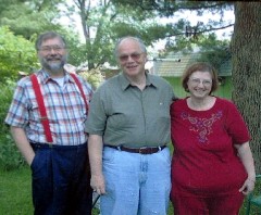 Danny, David, Rebecca (Becky) Dorrough Clabaugh Diment